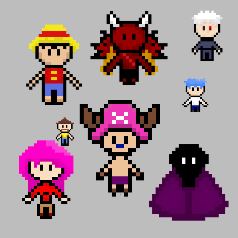Pixel Character Creations