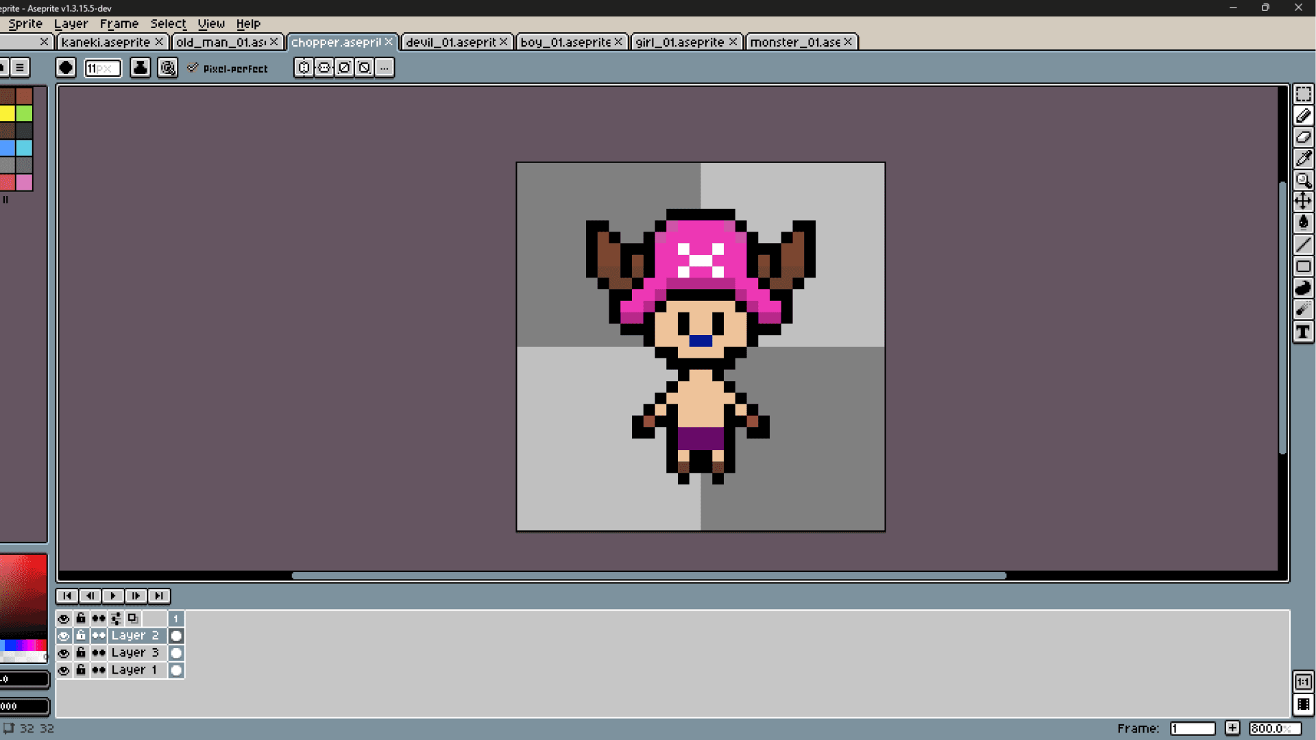 Pixel Character Creations